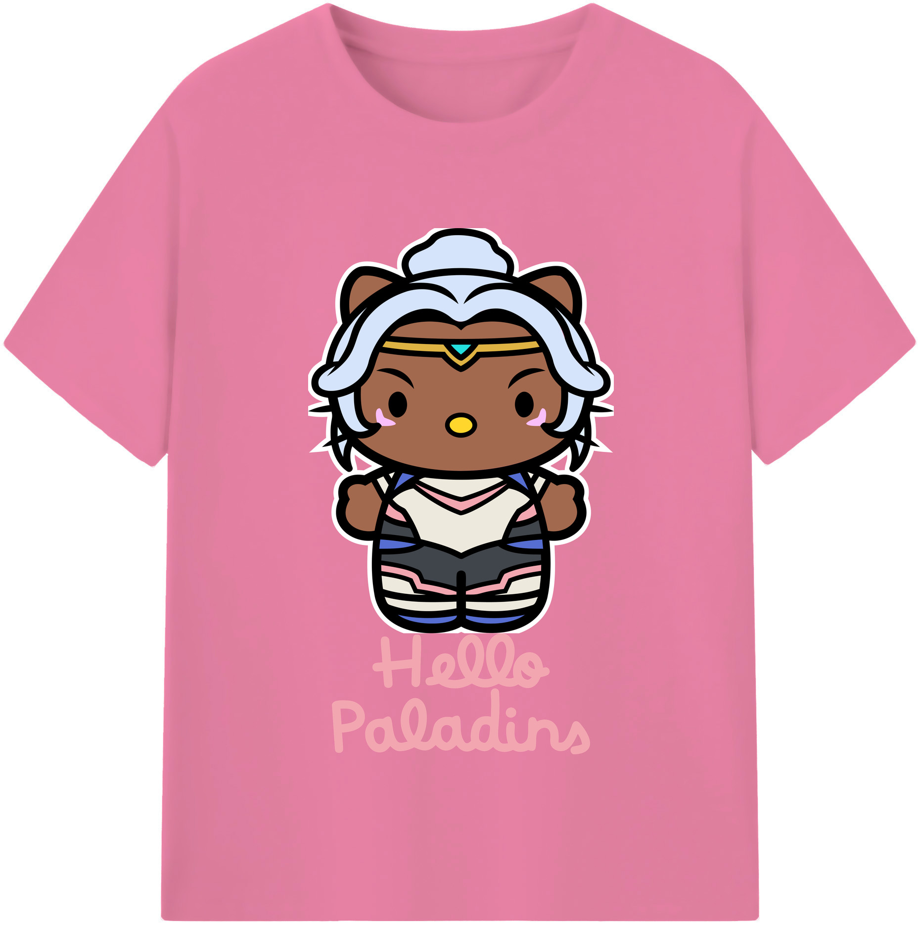 （画像用） Hello Kitty ハローキティ 綿100％半袖Tシャツ（フロントプリント）